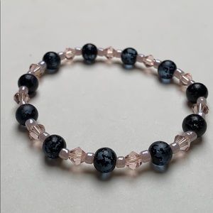 Handmade bracelet, swarovski beads, women’s